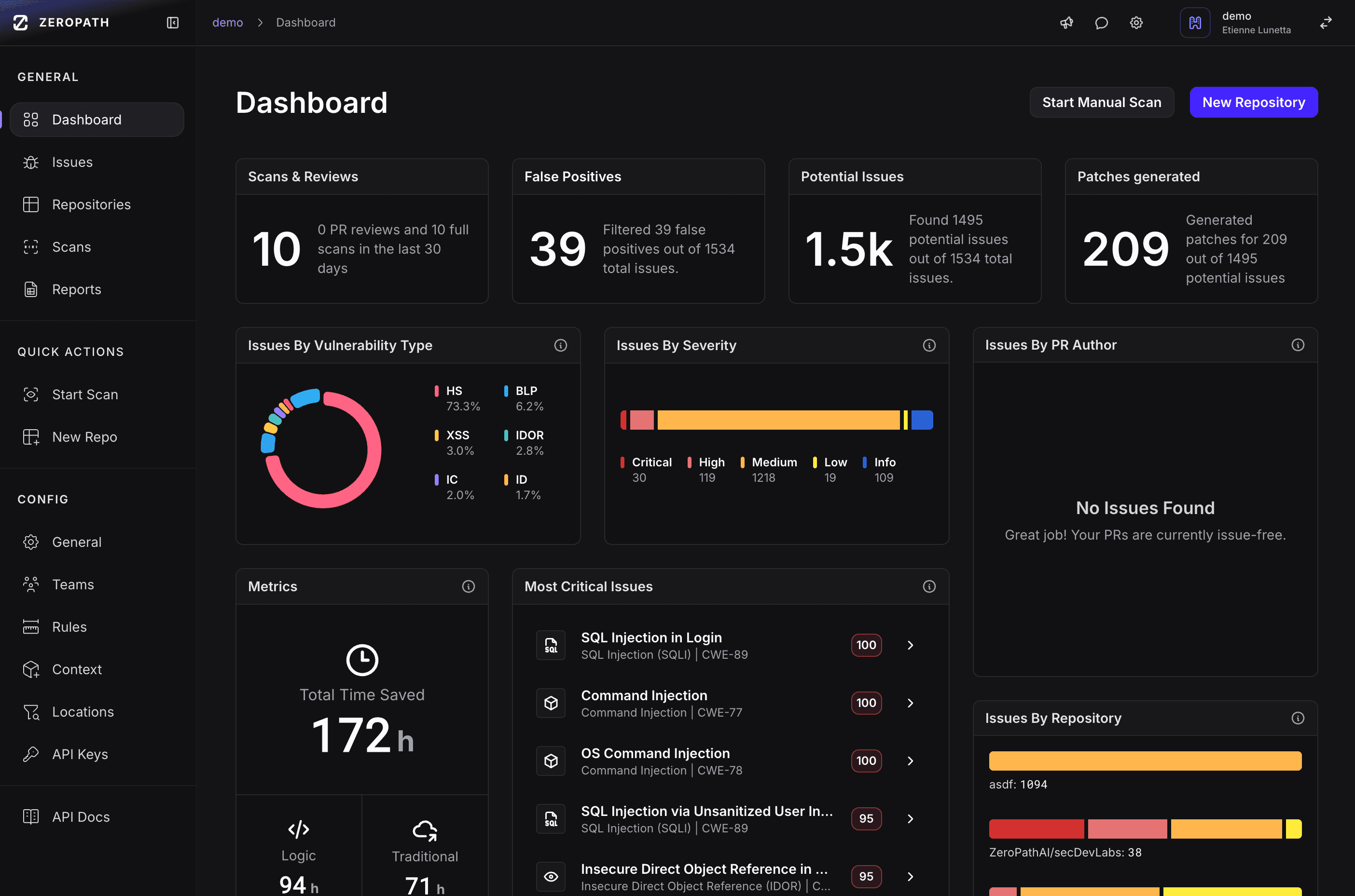 Security Metrics & Reporting